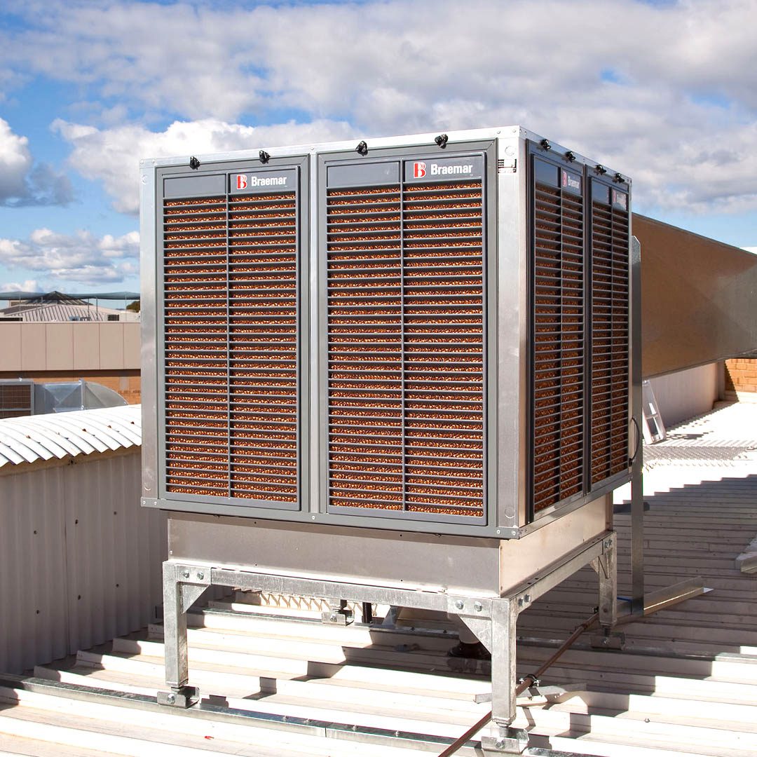 Direct Evaporative Cooling - Braemar Commercial Evaporative Cooler